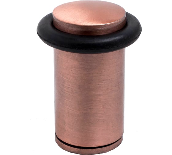 Изображение товара Дверной ограничитель Стандарт 588А-1 AC (старая медь; цилиндр; европакет) 13038