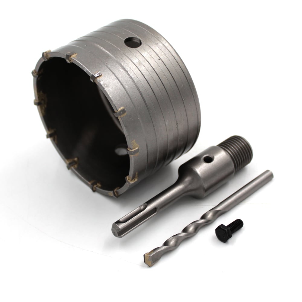 Изображение товара Сверло корончатое KUBIS 100 мм для бетона с переходником SDS-Plus