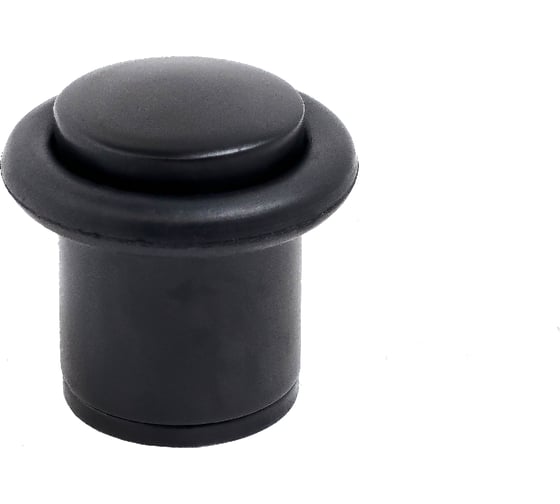 Изображение товара Дверной ограничитель Стандарт 588А-2 BN (черный цилиндр; европакет) 13049