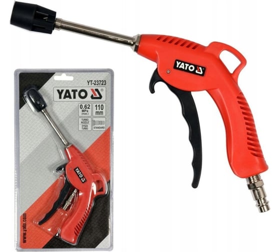 Изображение товара Пистолет для продувки YATO Турбо-длинный YT-23723