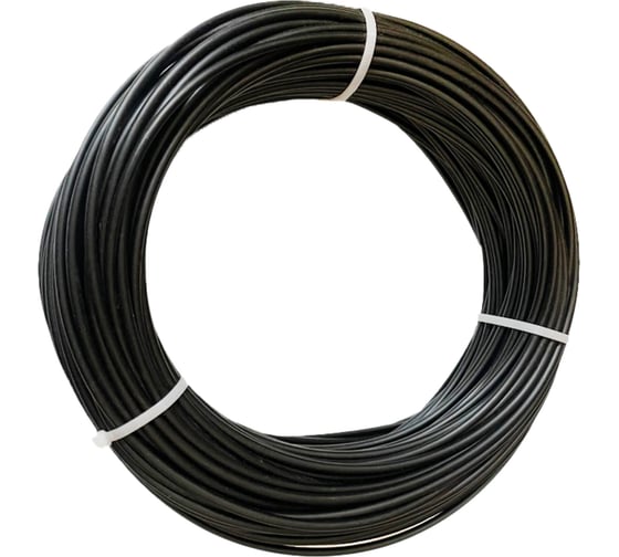 Изображение товара Пруток сварочный Экосети ПНД, круглый 5 мм, черный, 50 метров ПКПНД5ЧЕР50