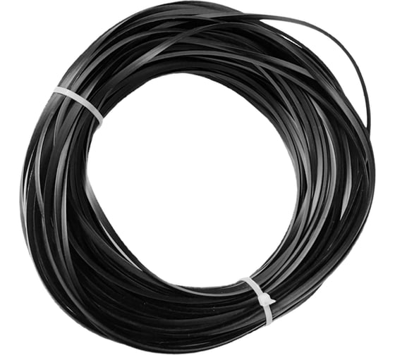 Изображение товара Пруток сварочный Экосети ПНД, треугольный 3x3х5 мм, черный, 50 метров ПТПНД335ЧЕР50