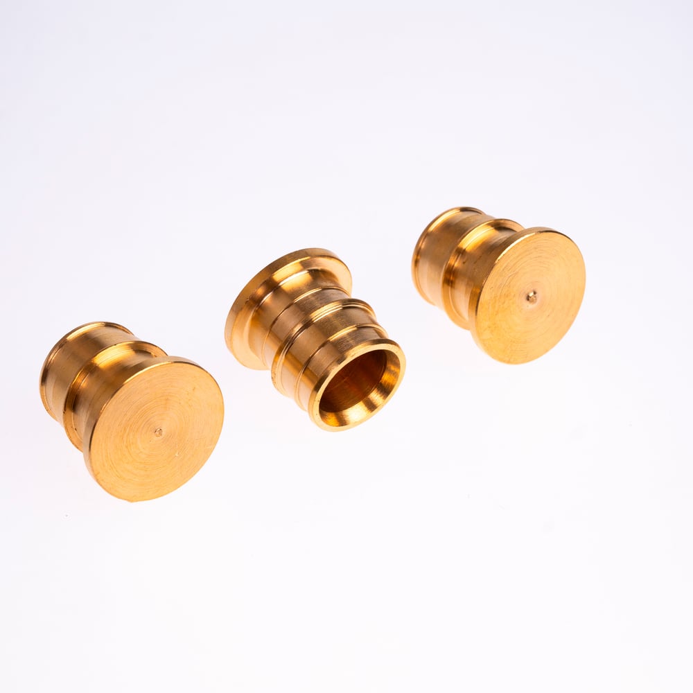 Изображение товара Заглушка для PE-X труб РОС радиальная латунь Дн 25