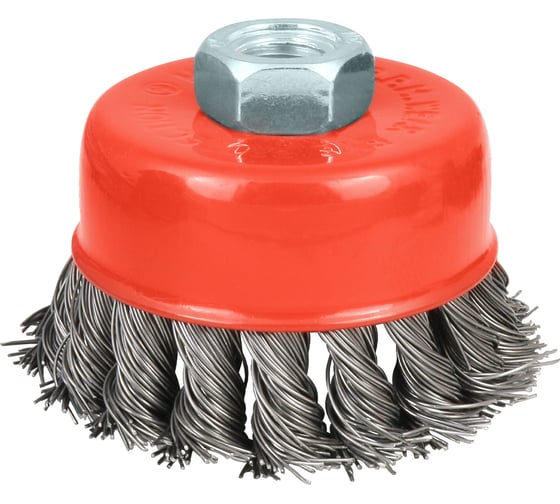 Изображение товара Кордщетка жесткая витая KETZU для УШМ, чашечная 125 мм Standart 783662