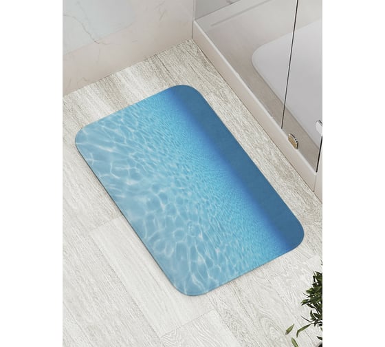 Изображение товара Коврик противоскользящий JoyArty "Водная пустошь" для ванной, сауны, бассейна, bath_10279