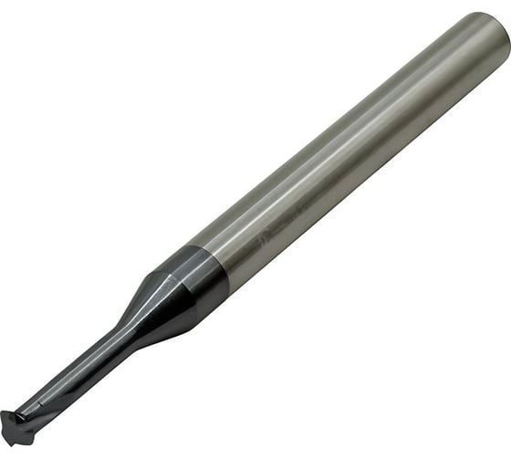 Изображение товара Резьбофреза однозаходная твердосплавная TORNERI М3.5x0.6 (D2.75x10хD4x50x3T) по стали с покрытием TiXCo Т026164