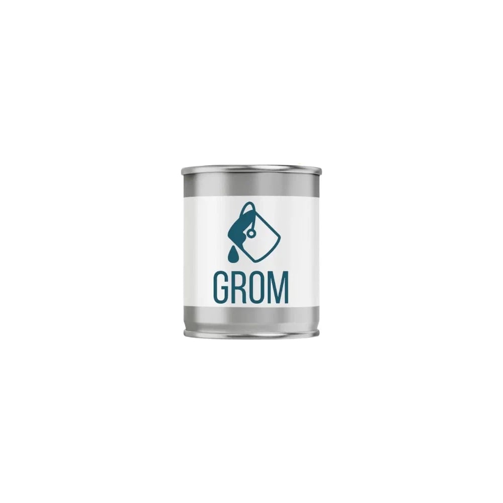 Изображение товара Грунт-эмаль с молотковым эффектом Grom 1 кг по металлу и ржавчине, полуглянцевая