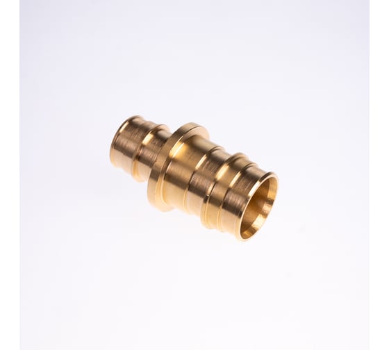 Изображение товара Муфта для PE-X труб РОС радиальная латунь Дн 32x25 переходная (127-3728) R0341538