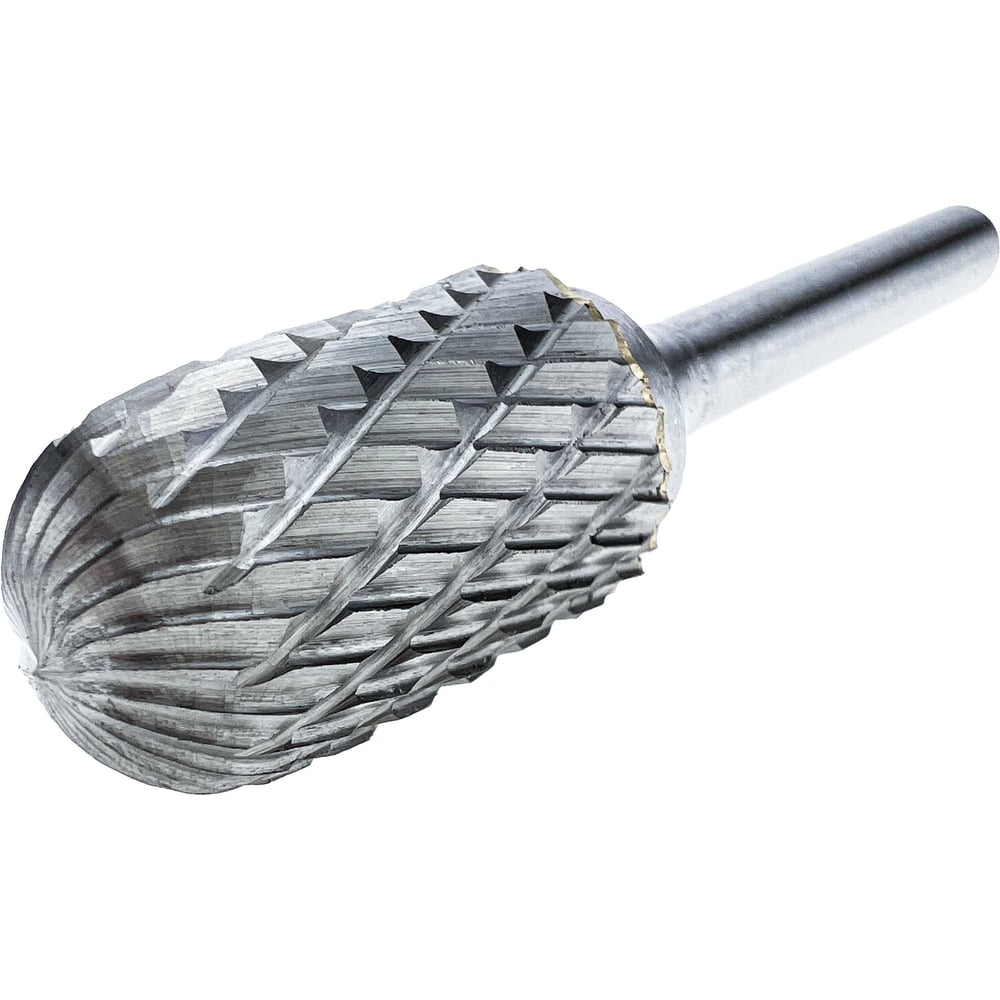 Изображение товара Бор-фреза твердосплавная сфероцилиндрическая 14x25 мм для обработки металлов и дерева