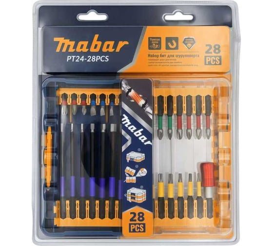 Изображение товара Набор бит MABAR PT24-28PCS