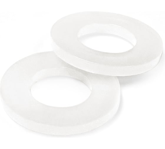 Изображение товара Шайба Полиамидная М10 DIN 125 ПА плоская 10 шт. KREPFIELD 125ПАШАЙБАМ10.5-10