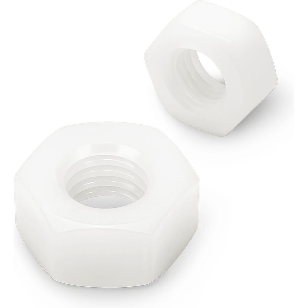 Изображение товара Гайка полиамидная М12 DIN 555 шестигранная KREPFIELD 10 шт