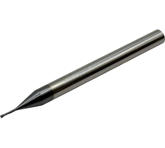 Изображение товара Резьбофреза трехзаходная твердосплавная TORNERI М1.2x0.25 (D0.92x3.2хD4x50x3T) по стали с покрытием TiXCo Т026175