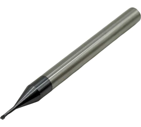 Изображение товара Резьбофреза трехзаходная твердосплавная TORNERI М1.4x0.3 (D1.05x3.4хD4x50x3T) по стали с покрытием TiXCo Т026176