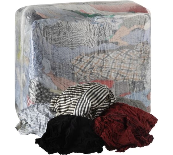 Изображение товара Ветошь Выбор есть коттон цветной_Б, 10кг 2215378