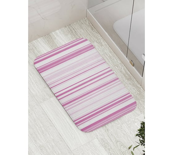 Изображение товара Коврик противоскользящий JoyArty "Разные полосы" для ванной, сауны, бассейна, bath_35528
