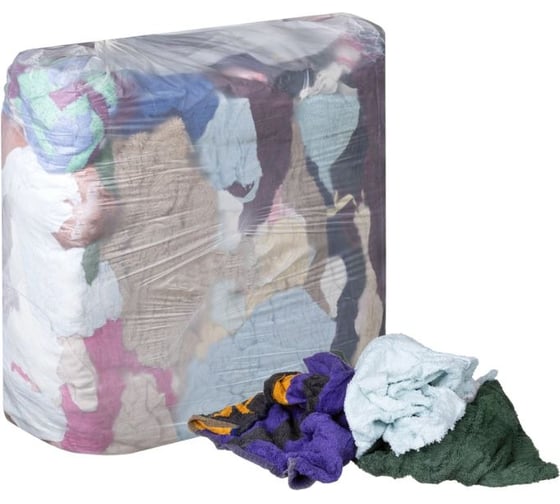 Изображение товара Ветошь Выбор есть махра цветная_Б, 10кг 2215382