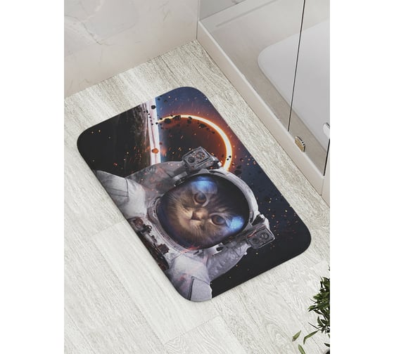 Изображение товара Коврик противоскользящий JoyArty "Война миров" для ванной, сауны, бассейна, bath_33516