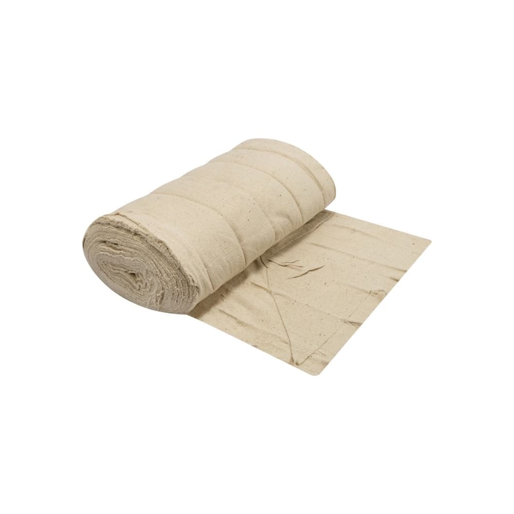 Изображение товара Плотное холстопрошивное полотно Комус белое 0,7x50м 150 г/м2 рулон