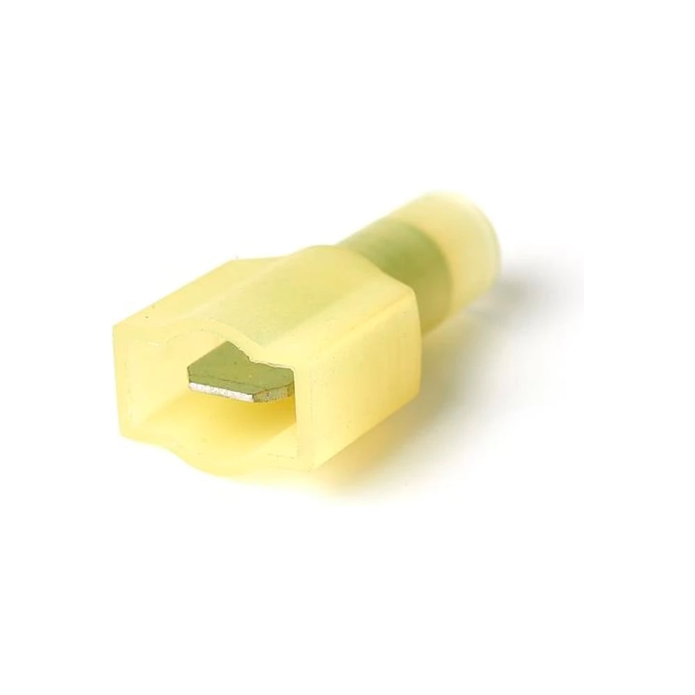 Изображение товара Разъем плоский HLT РПИ-П(H) 6.0-(6.35) желтый 20шт.
