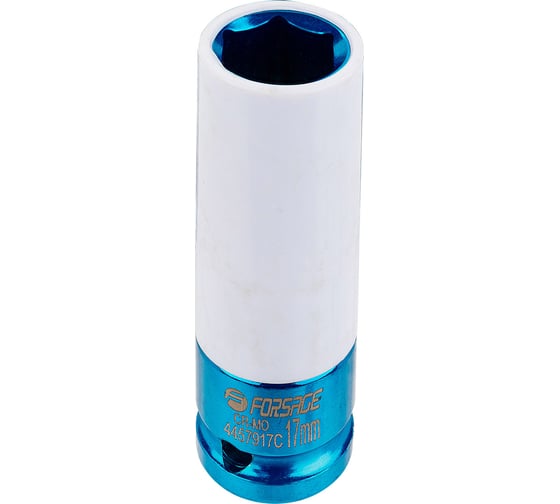 Изображение товара Головка ударная глубокая Forsage для литых дисков с защитным кожухом 17мм, 1/2 F-4457917C(61713)