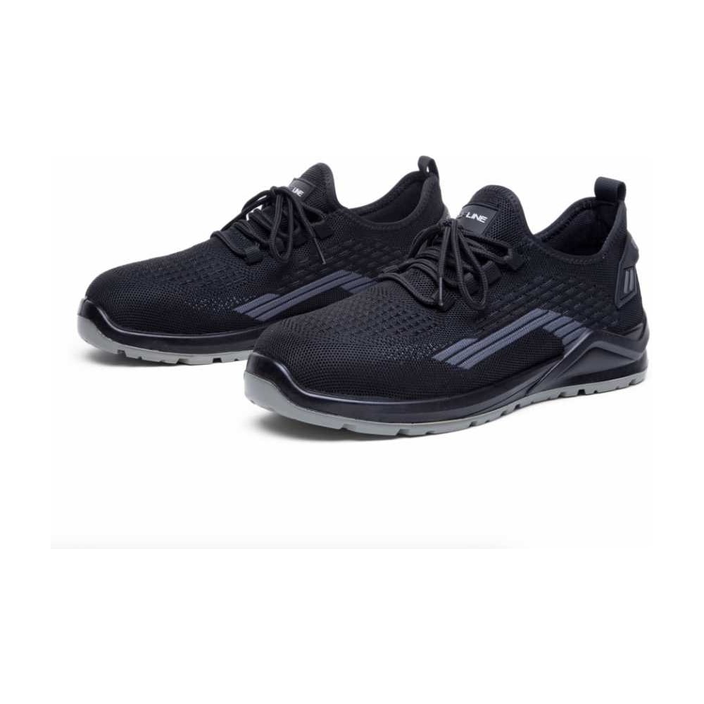 Изображение товара Текстильные мужские кроссовки PROFLINE Base, черный и синий, размер 43, легкие и комфортные