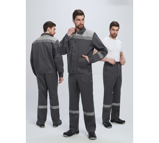 Изображение товара Костюм ФАКЕЛ 87488997 Легион-1 СОП (тк.Смесовая,210) брюки, т.серый/св.серый 87488997.013
