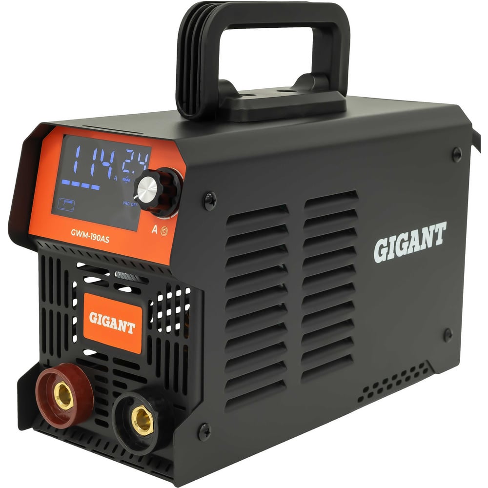 Изображение товара Инверторный сварочный аппарат Gigant GWM-190AS с дисплеем и TIG возможностями