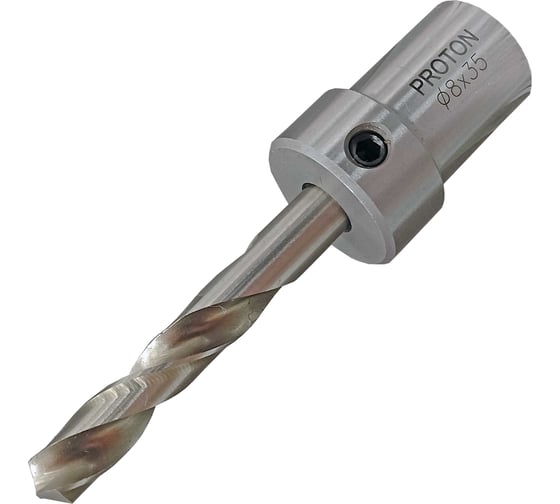 Изображение товара Сверло спиральное PROTON под Weldon 19 8.0x35мм HSS Т0000025511