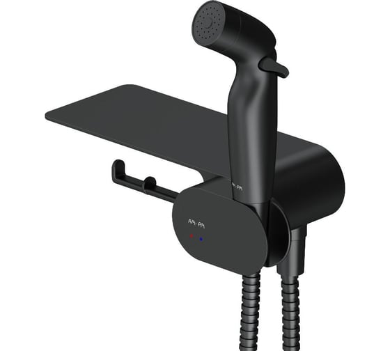 Изображение товара Гигиенический набор AM.PM Like со смесителем, с полкой, держателем туалетной бумаги F0202622