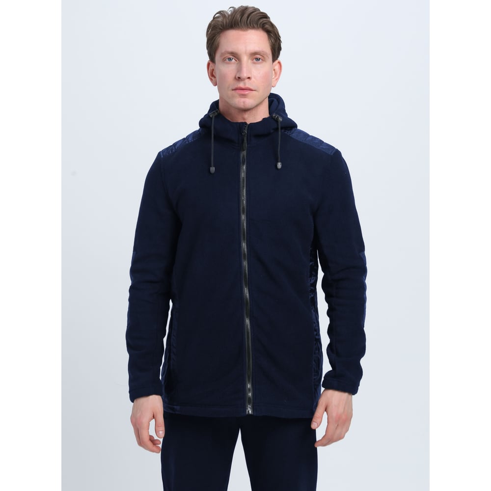 Изображение товара Куртка с капюшоном ФАКЕЛ 87494816 Кэмп синяя для мужчин 60-62