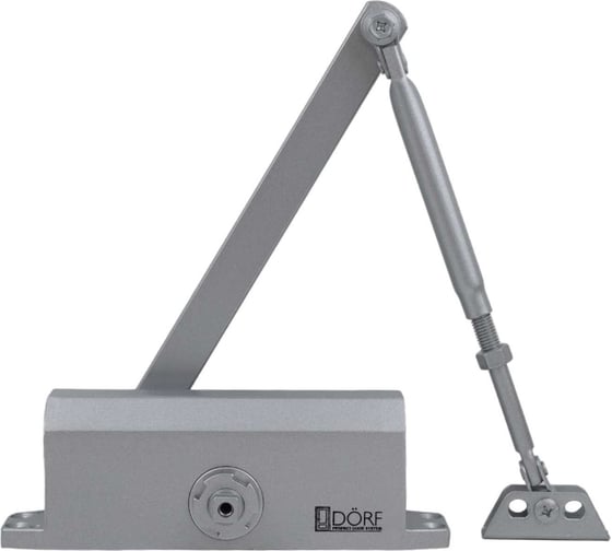Изображение товара Дверной доводчик DORF 110 кг, серебро L8224_silver
