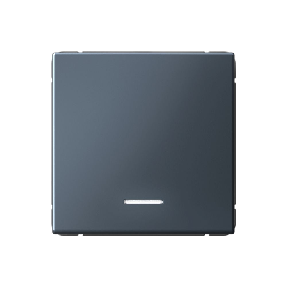 Изображение товара Выключатель с подсветкой 1-клавишный ArtGallery, 10 АХ, механизм, быстрозажимные клеммы Systeme Electric Грифель GAL000713S