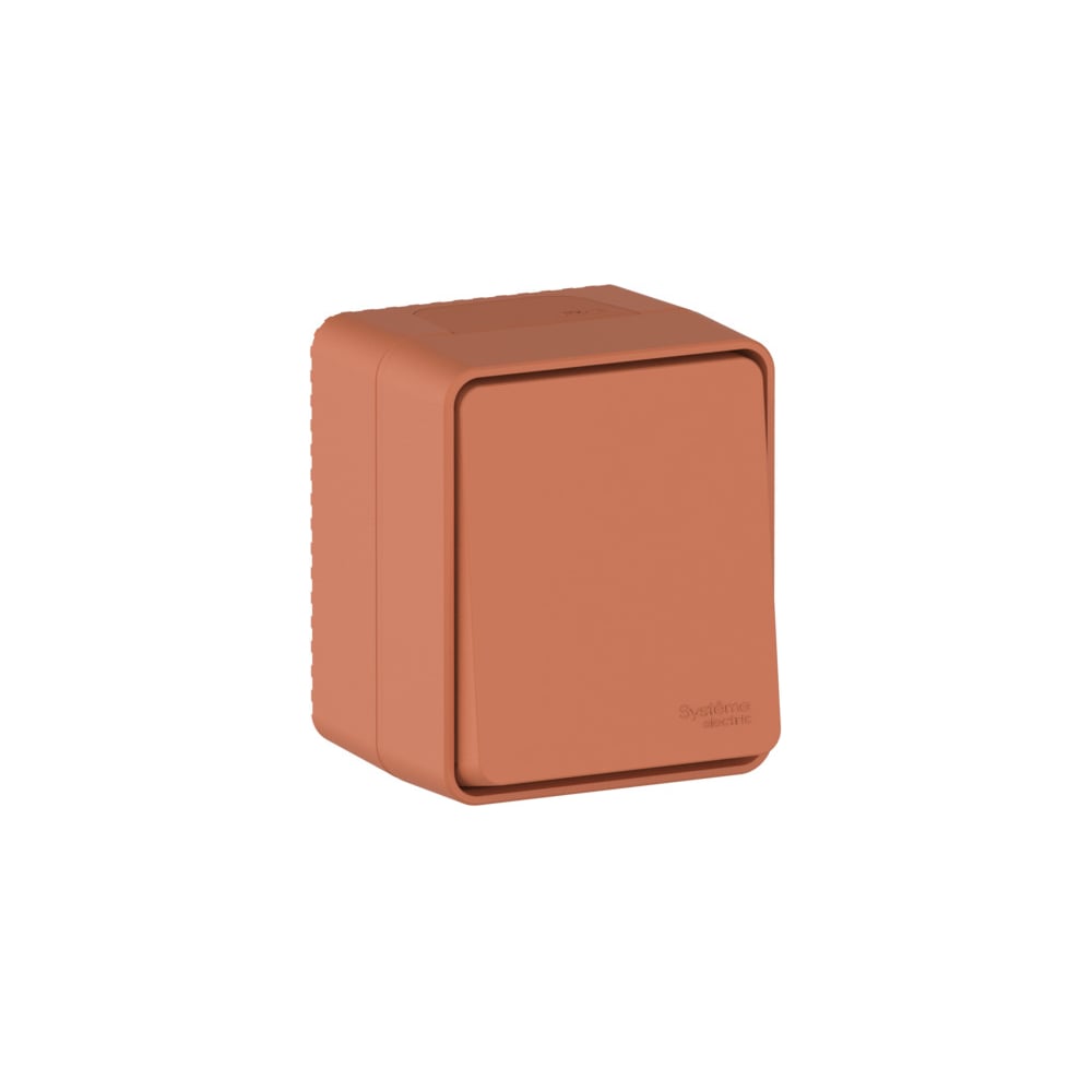 Изображение товара 1-клавишный переключатель Systeme Electric ATLASDESIGN PROFI IP54 ТЕРРАКОТОВЫЙ