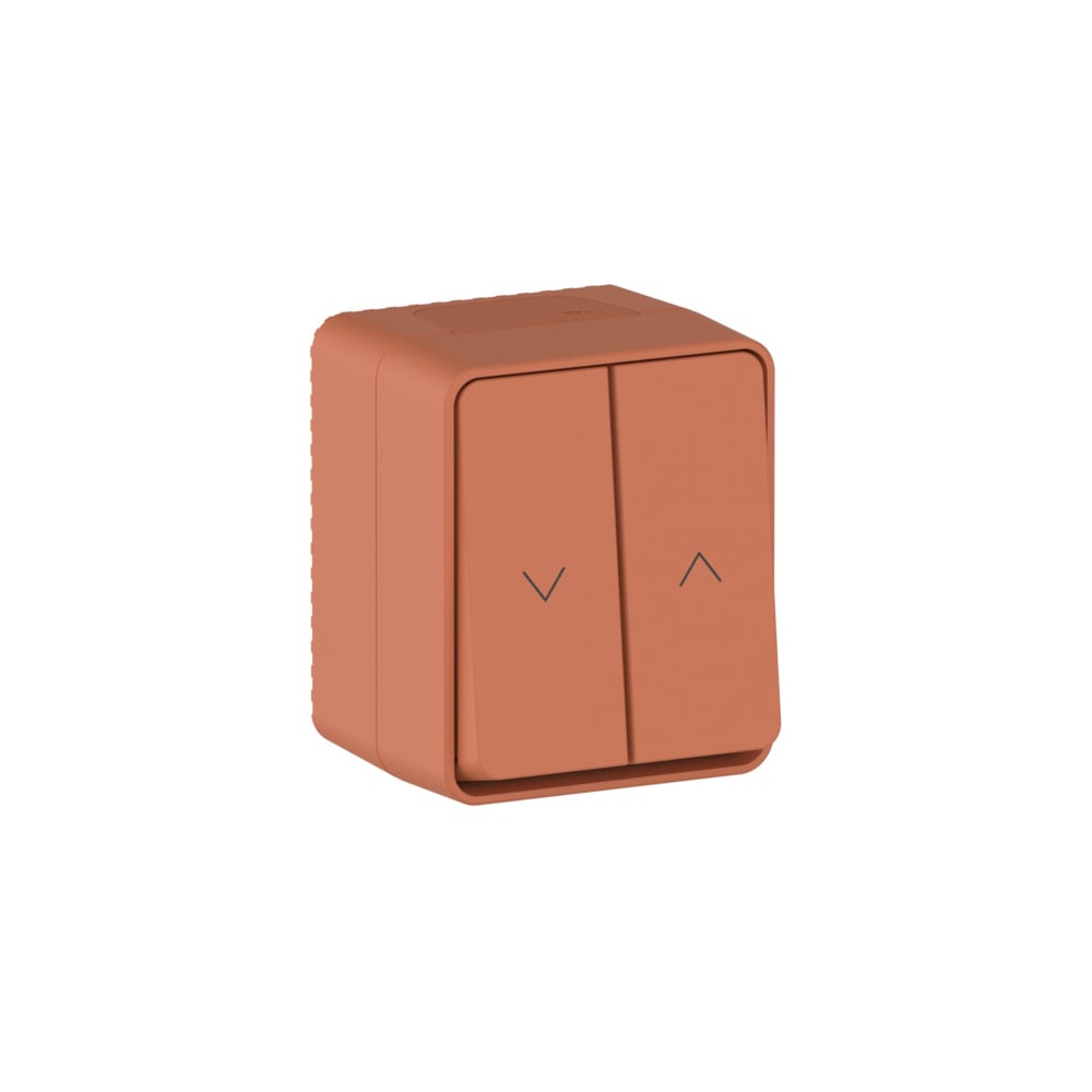 Изображение товара 2-клавишный выключатель для жалюзи IP54 Systeme Electric ATLASDESIGN PROFI выполнен из АБС-пластика