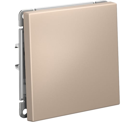 Изображение товара Механизм 1-клавишного выключателя Systeme Electric ARTGALLERY 10АХ, быстрозажимные клеммы, ПЕСОЧНЫЙ GAL001211S