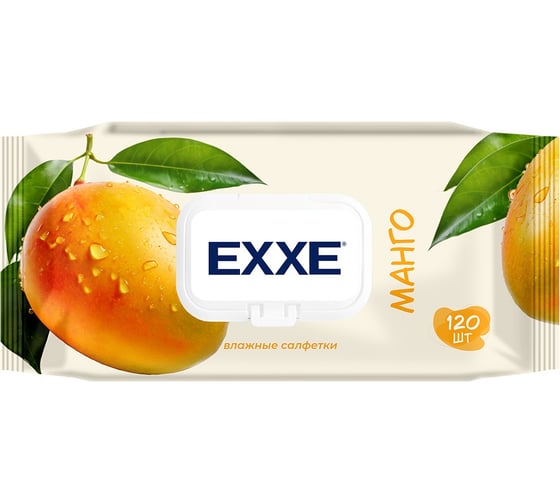 Изображение товара Влажные салфетки EXXE Манго, 120 шт 275910