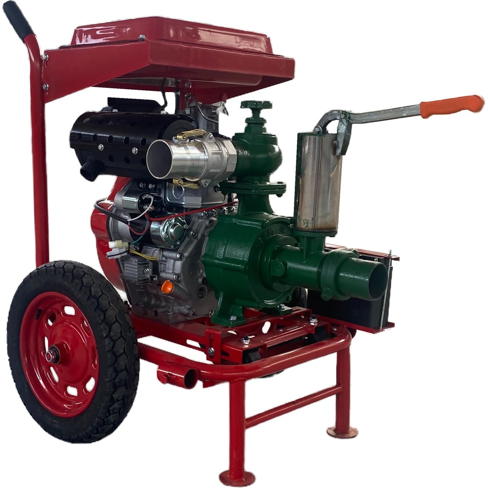 Изображение товара ORTZ МП9, 2Д. SDLX-3-80-GS 7941 - мотопомпа, 12. 5 л. с., 1140 л/мин