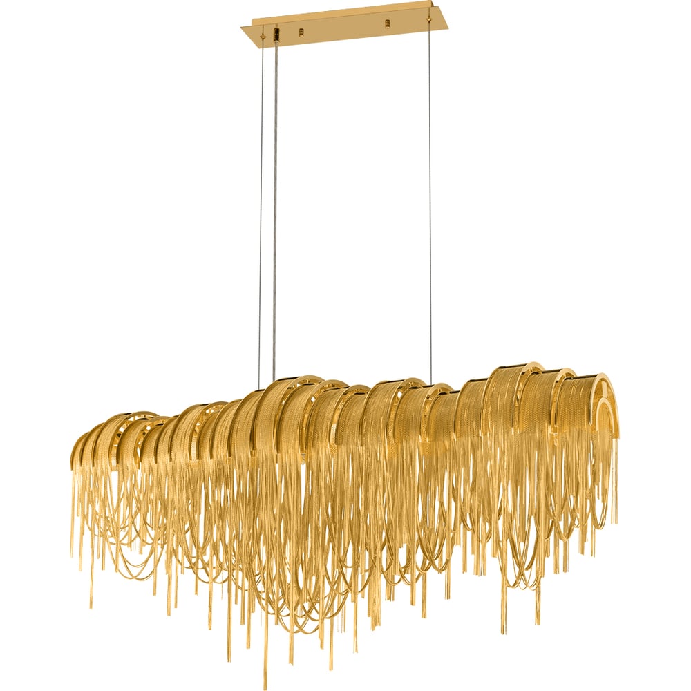 Изображение товара Подвесная люстра LOFT IT Volver 10404/1150L GD стиль арт-деко золото регулируемая высота