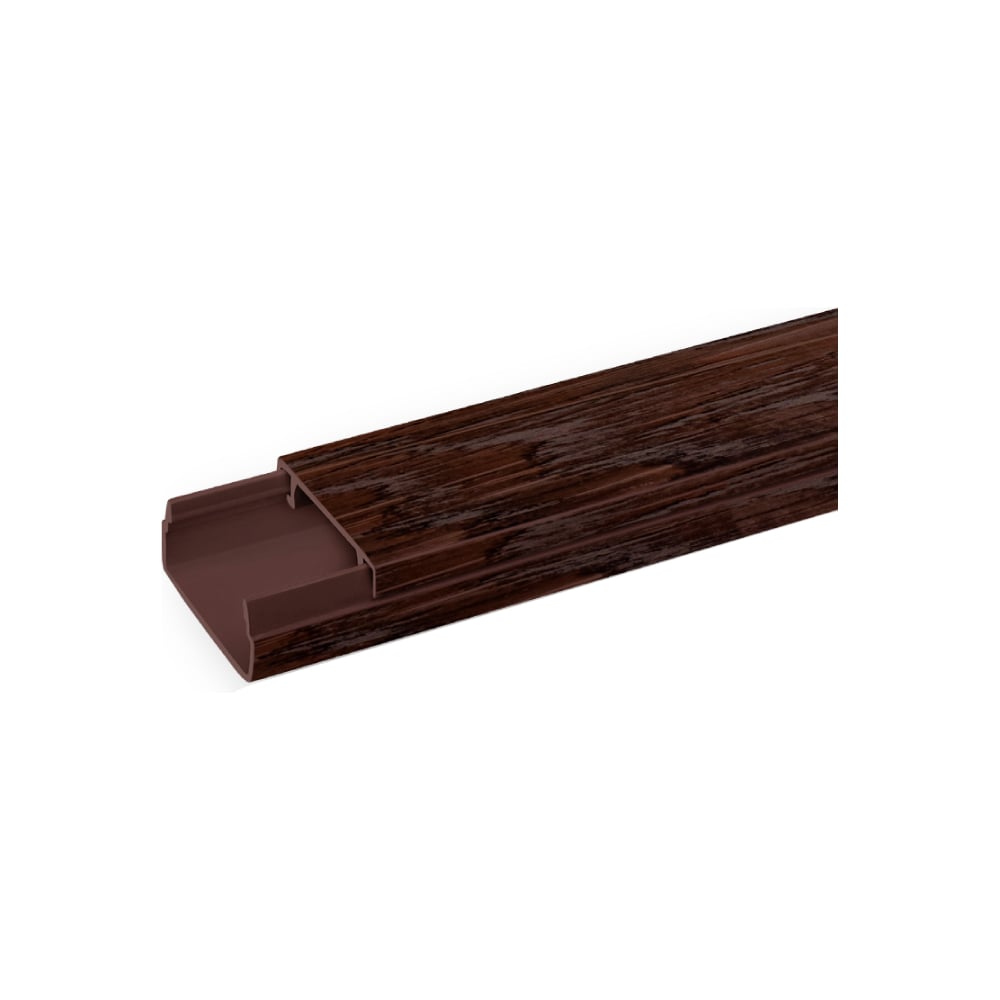 Изображение товара Кабель-канал TDM ELECTRIC 20x10 мм венге, 1 метр, 9 шт, серия ЭКО