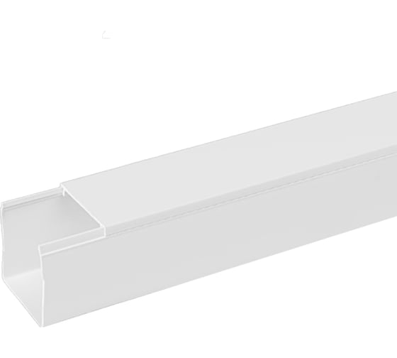 Изображение товара Кабель-канал TDM ELECTRIC белый 40x40, 2 метра, упаковка 2 штуки SQ0402-3809
