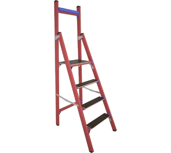 Изображение товара Диэлектрическая стеклопластиковая стремянка с вертикальной опорой Антиток СВД-1.3 Е Т 413743