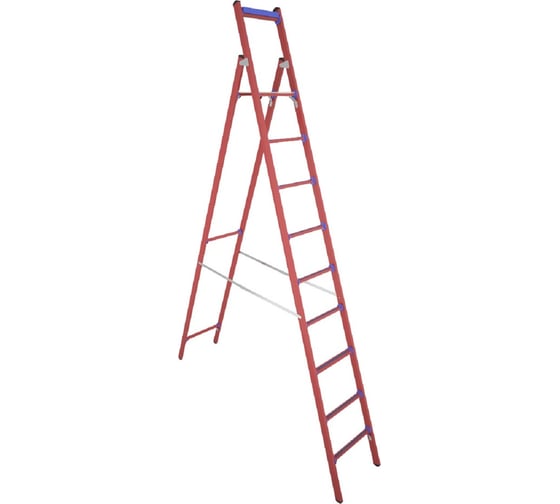 Изображение товара Диэлектрическая стеклопластиковая стремянка с симметричной опорой Антиток ССД-4.0 Е 250719