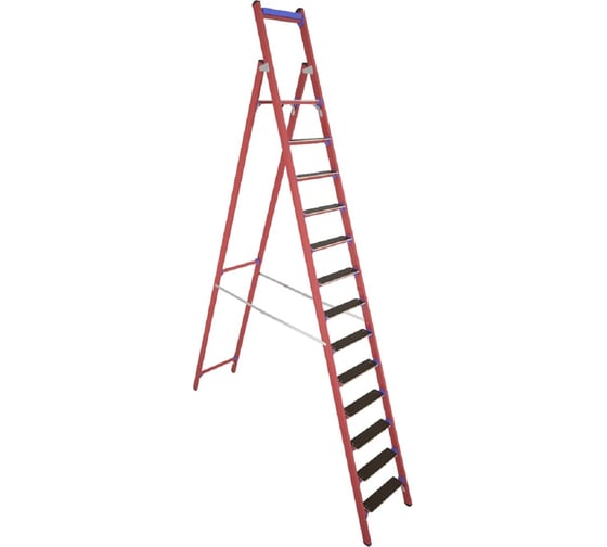 Изображение товара Диэлектрическая стеклопластиковая стремянка с симметричной опорой Антиток ССД-3.5 Е Т 413794