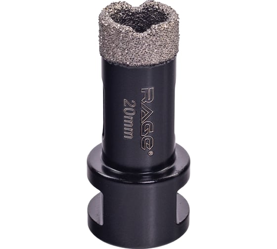 Изображение товара Коронка алмазная RAGE 20 мм по керамограниту по керамике для УШМ 559581