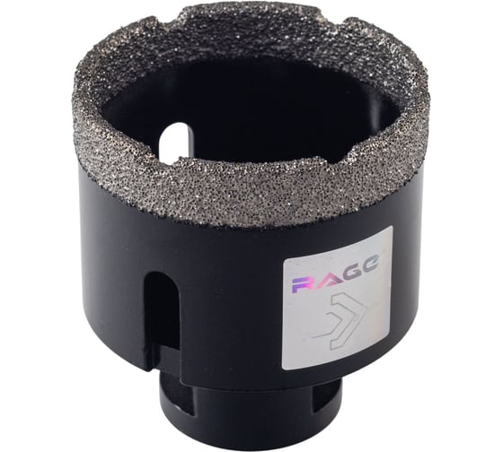 Изображение товара Коронка алмазная RAGE для УШМ по керамограниту 55 мм 559588
