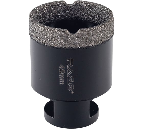 Изображение товара Коронка алмазная RAGE для УШМ по керамограниту 45 мм 559586