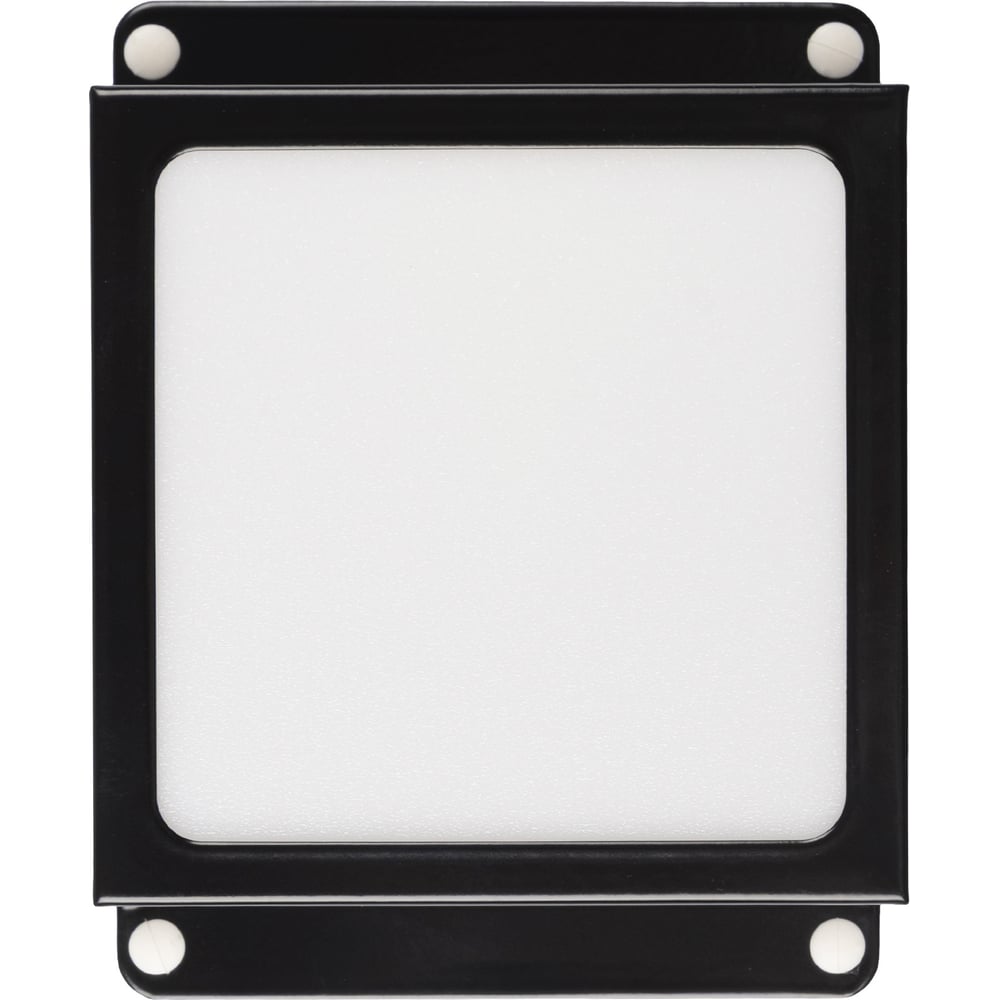 Изображение товара Светильник светодиодный Jazzway PPL 089/G OPAL 9Вт 4000K BLACK IP40 89×89×40 панель встраиваемая для потолка Грильято 5065260