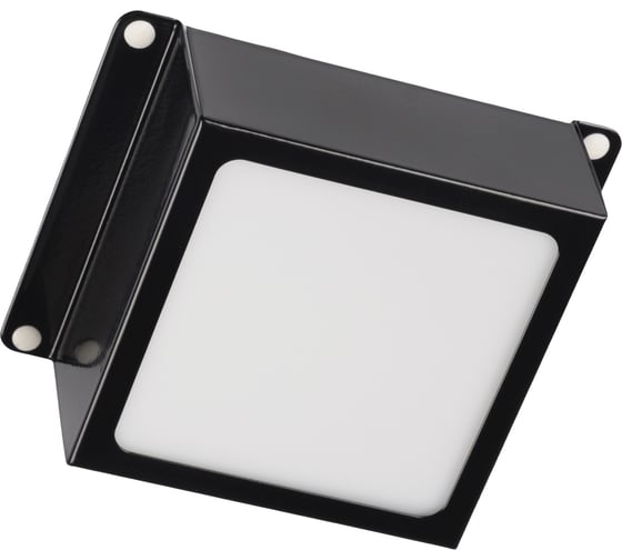 Изображение товара Светильник светодиодный Jazzway PPL 089/G OPAL 9Вт 4000K BLACK IP40 89*89*40 панель встраиваемая Домино 5065260