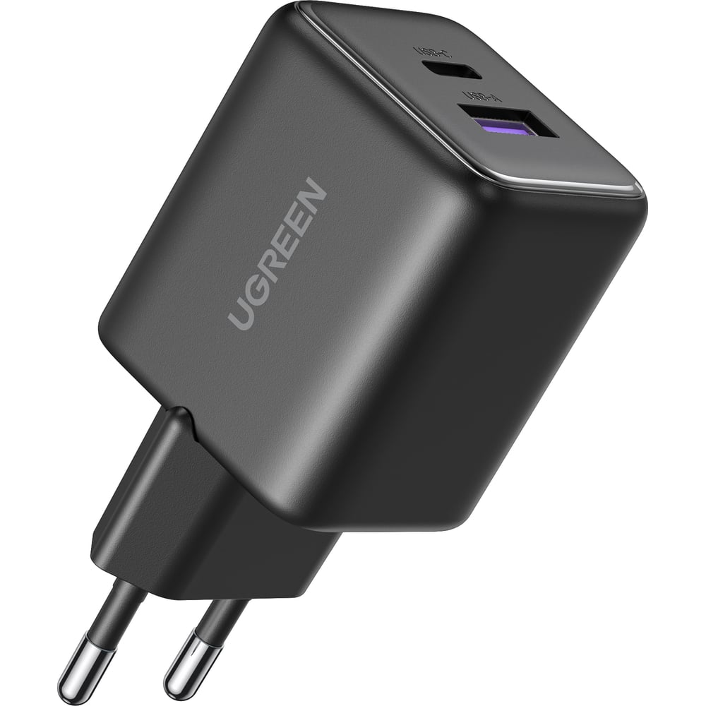 Изображение товара Сетевое зарядное устройство UGREEN 30W Dual USB-C/C А быстрый заряд Изображение товара Сетевое зарядное устройство UGREEN 30W Dual USB-C/C А быстрый заряд